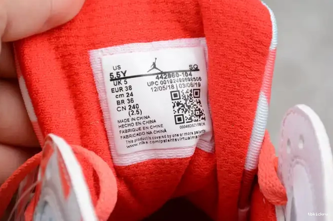 Rep TBkick Jordan Mist 442960-104 Air Topaz 7 Retro (GS) 0624